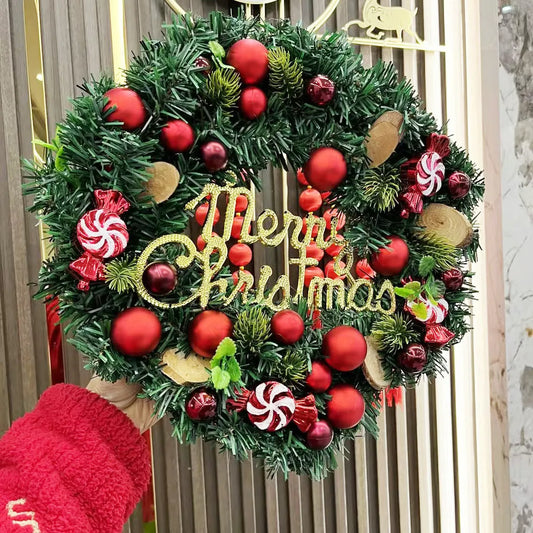 🎄Christmas front door hanging wreath door hanging wall hanging