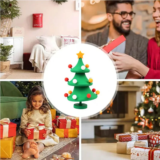 🎈3D Printed Dancing Christmas Tree Decompression Toy: Festive Fun & Stress Relief in One!